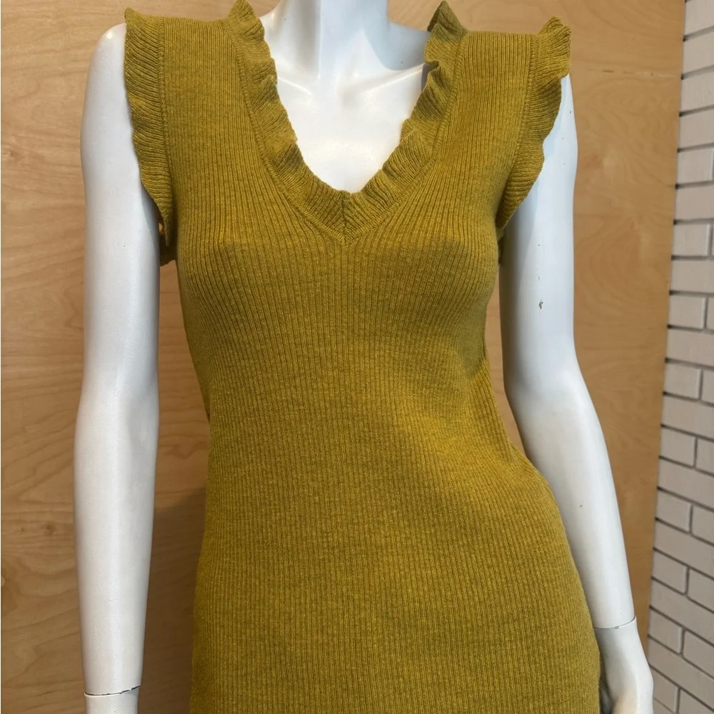 Marni Mustard Knit Top - Picture 4 of 6